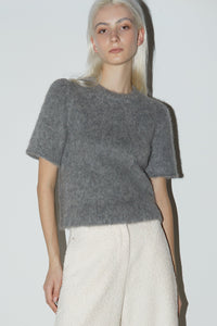 Alpaca Sweater, Grey Sweater MODU Atelier 