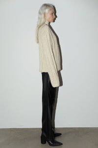 Chunky Knit Sweater, Beige Sweater MODU Atelier 
