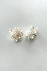 Chunky Pearl Flower Earrings MODU Atelier 