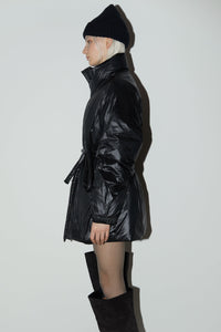 Long Belted Puffer Jacket Outerwear MODU Atelier 