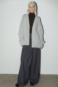 Lux Angora Cardigan Sweater MODU Atelier 