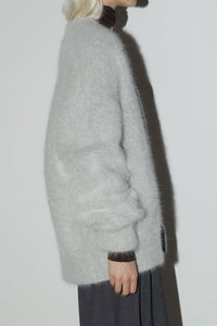 Lux Angora Cardigan Sweater MODU Atelier 