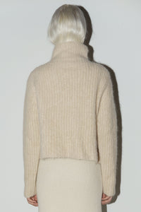 Mock Neck Alpaca Sweater Sweater MODU Atelier 