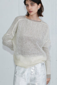 Mohair Knit, Cream Knit Tops MODU Atelier 