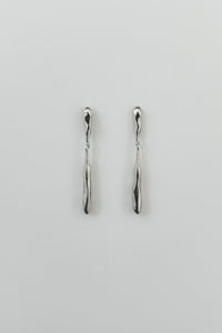 Organic Drop Earring, Silver Earrings MODU Atelier 