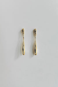 Organic Drop Earrings, Gold Earrings MODU Atelier 