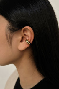 Teardrop Ear Cuff-GLD Plated Earrings MODU Atelier 