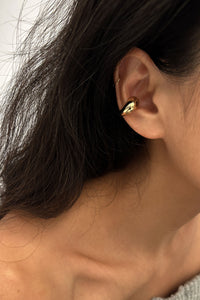 Teardrop Ear Cuff-GLD Plated Earrings MODU Atelier 