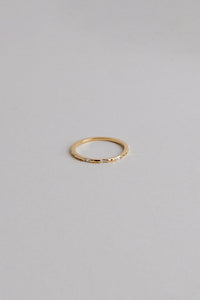 925 3 Mini Cubic Rings, Gold Gold Plated Sterling Silver Ring MODU Atelier 