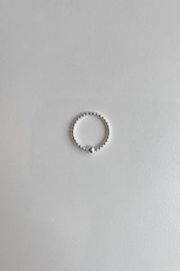 Modu Loc Rings 925 Ball Front Beaded Ring – MODU Atelier