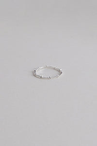 Modu Loc Rings 925 Beaded with Cubic Ring – MODU Atelier