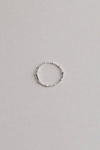 925 Beaded with Cubic Ring Sterling Silver Ring MODU Atelier 