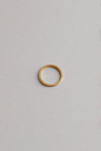 925 Cubic Band Ring, Gold Gold Plated Sterling Silver Ring MODU Atelier 