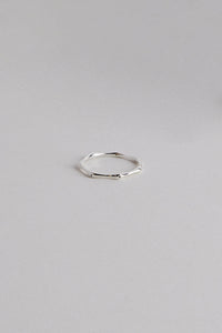 925 Joint Cubic Rings, Silver Sterling Silver Ring MODU Atelier 