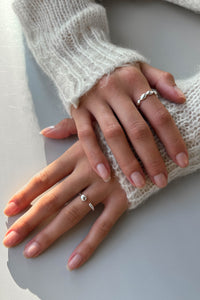 925 Mid Ball Open Ring Sterling Silver Ring MODU Atelier 