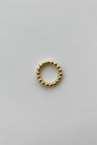 925 Mid Ball Ring Gold Plated Sterling Silver Ring MODU Atelier 