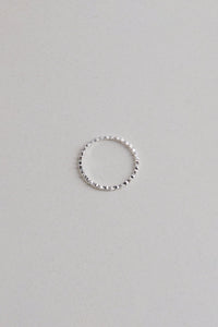 925 Mini Flower Oval Ring, Silver Sterling Silver Ring MODU Atelier 