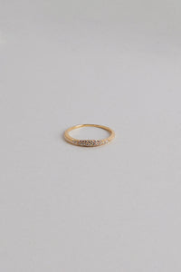 925 Multi Cubic Ring, Gold Gold Plated Sterling Silver Ring MODU Atelier 