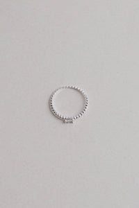 925 Tear Drop Cubic Ring, Silver Sterling Silver Ring MODU Atelier 