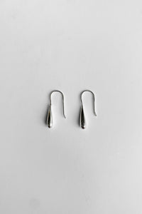 925 Teardrop Hoop Earring Sterling Silver Earrings MODU Atelier 