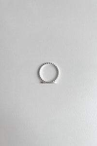 925 Thin Ball w/ Flat Shape Ring MODU Atelier 
