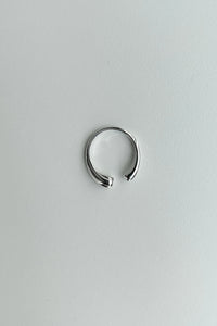 925 Thin Huggie Ring Sterling Silver Ring MODU Atelier 