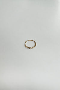 925 Thin Multi Cubic Ring Gold Plated Sterling Silver Ring MODU Atelier 