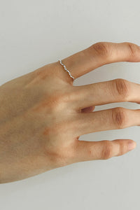 925 Thin Wire Ring Sterling Silver Ring MODU Atelier 