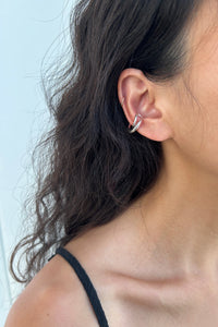925 Twisted Ear Cuff Sterling Silver Earrings MODU Atelier 