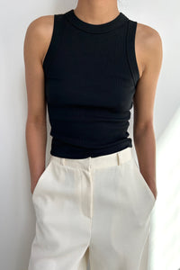 Back Cut-Out T-Shirt, Black Shirts & Tops LVIR 