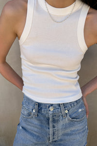 Back Cut-Out T-Shirt, Ivory Shirts & Tops LVIR 