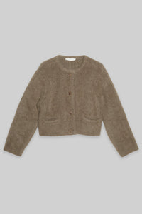 Brushed Mohair Alpaca Blend Cardigan Cardigan MODU Atelier 