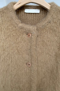 Brushed Mohair Alpaca Blend Cardigan Cardigan MODU Atelier 