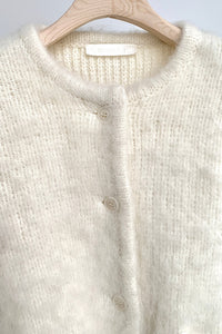 Brushed Mohair Alpaca Blend Cardigan Cardigan MODU Atelier 