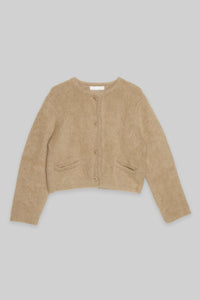 Brushed Mohair Alpaca Blend Cardigan Cardigan MODU Atelier 
