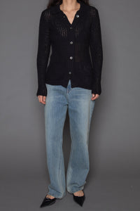 Button Up Collared Cardigan Cardigan MODU Atelier 