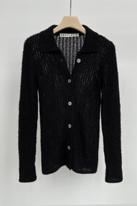 Button Up Collared Cardigan MODU Atelier 