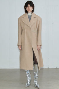 Casentino Elastic Belted Detail Coat RECTO 