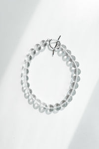 Chunky Clear Quartz Necklace Plated Necklace MODU Atelier 