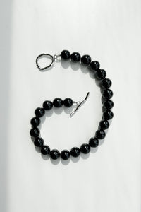 Chunky Onyx Necklace Plated Necklace MODU Atelier 