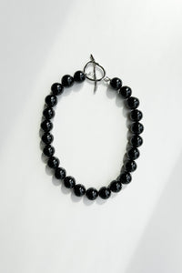 Chunky Onyx Necklace Plated Necklace MODU Atelier 