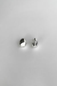 Chunky Rounded Silver Earring MODU Atelier 