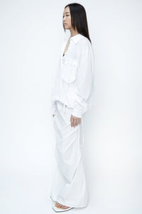 Cinched Pocket Blouse Shirts & Tops MODU Atelier 