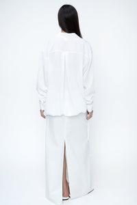 Cinched Pocket Blouse Shirts & Tops MODU Atelier 