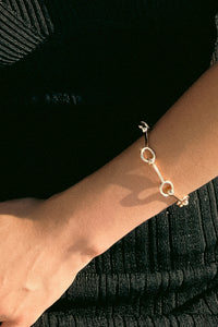 Circle Link Bracelet-GLD Plated Bracelet MODU Atelier 