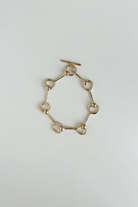Circle Link Bracelet-GLD Plated Bracelet MODU Atelier 