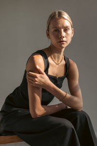 Circle Link Chain Necklace Plated Necklace MODU Atelier 