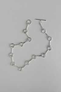 Circle Link Necklace-SIL Plated Necklace MODU Atelier 
