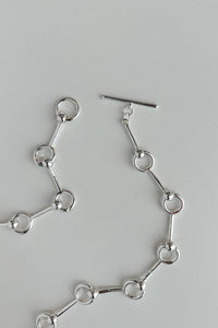 Circle Link Necklace-SIL Plated Necklace MODU Atelier 