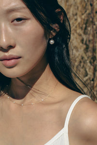 Classic Pearl Drop Earring Plated Earrings MODU Atelier 